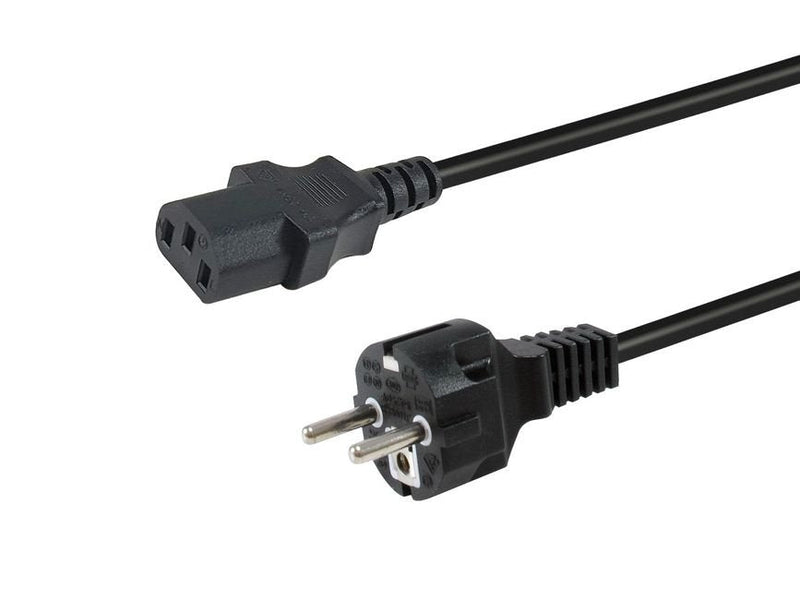 Equip Cable Power Cee 7/7 -C13 M/H Black 3.00M Pvc
