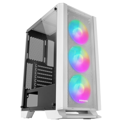 PC Case Marsgaming ATX Mcc Frgb White — image 1