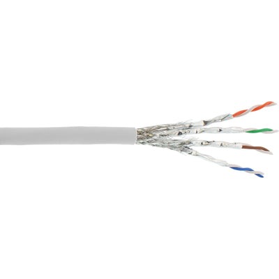 Inline Network Cable S/FTP Pimf CAT.6A Libre Halógenos 500MHZ White 100M — image 1