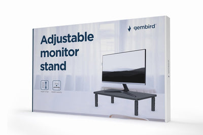 Gembird MS-TABLE-01 Stand Monitor Black Desk — image 1