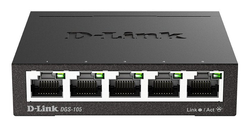 D-link Switch 5 Ports Gigabit 10/100/1000Mbps DGS-105