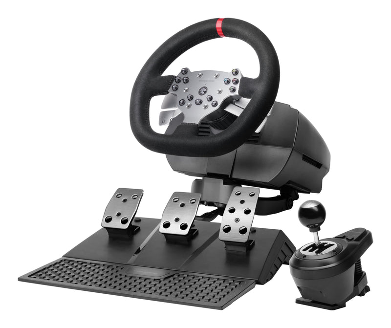 Mars Gaming Wheel With Pedals And Cambio Marchas Manual Mwh-rsx