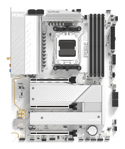Sapphire Motherboard Pure B850A Wi-Fi 7 AMD B850 Zócalo AM5 ATX — image 1