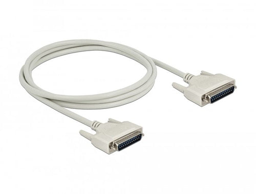 Delock Serielles Cable D-sub 25 Connector Male a Male 2M — image 1