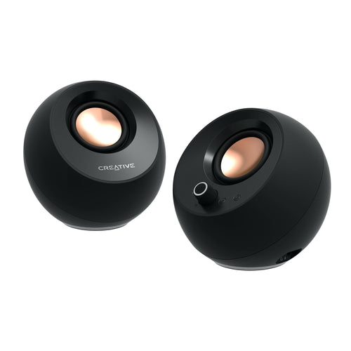 Speaker Creative Pebble Pro 2.0 Bluetooth 5.3,RGB Black — image 1