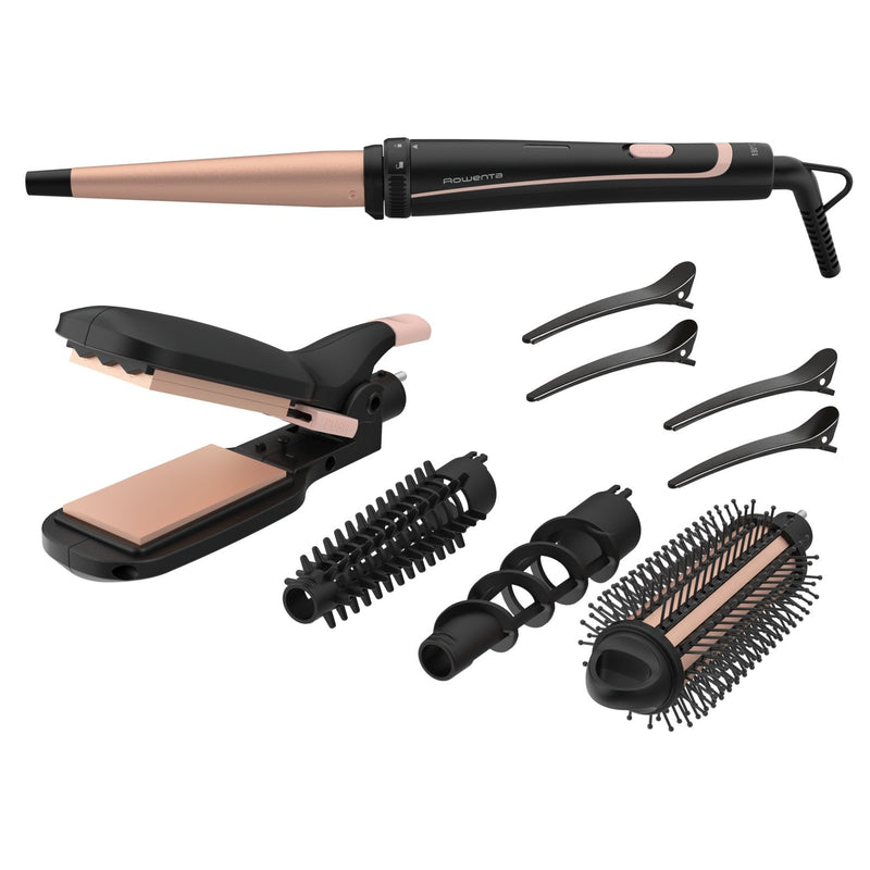 Rowenta Rizador Infinite Looks 14 1 Cf 4231 Black/Albaricoque) Cf 4231
