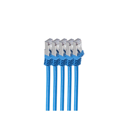 Shiverpeaks RJ45 Network Cable S FTP, CAT.7 VE5, 5M Blue — image 1