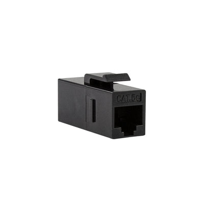 Logilink Acoplamiento Keystone 2x RJ45 UTP, CAT.5E, Black — image 1