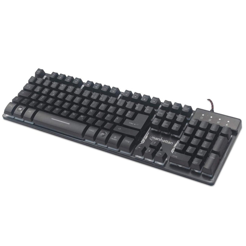 Manhattan Keyboard Spanish 178457 USB QWERTY Black