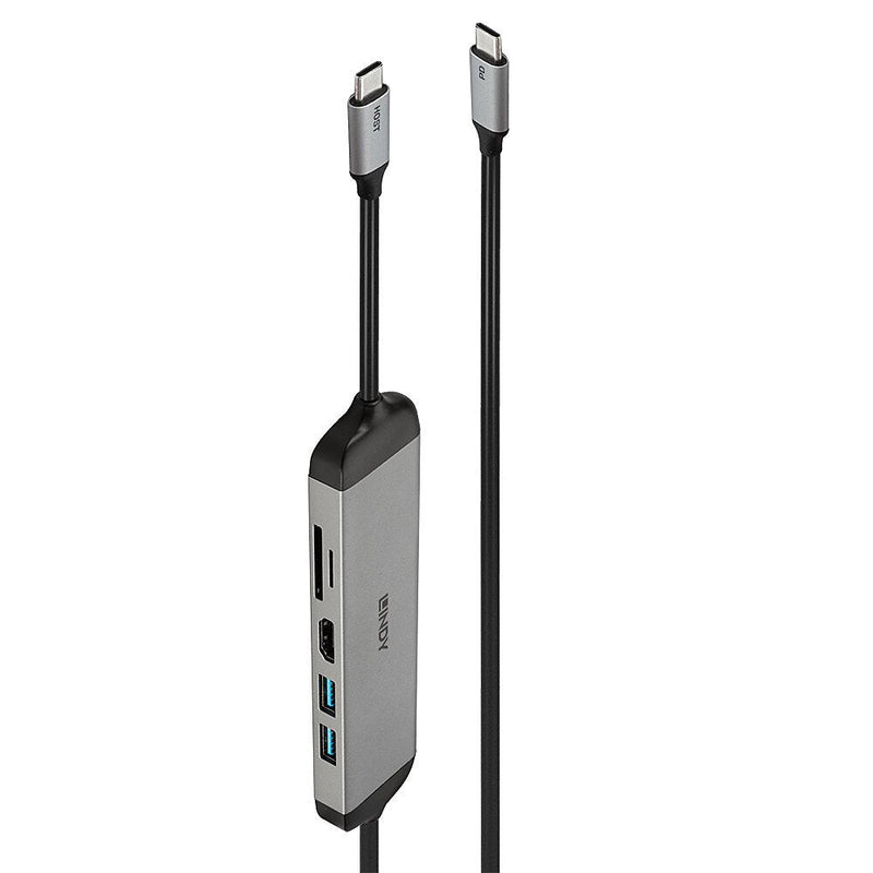 Lindy 43326 Micro Dock Station Laptop USB 3.2 Tip