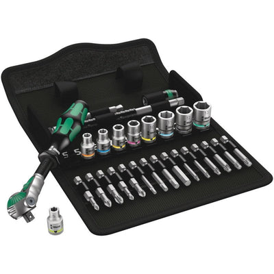 Wera Zyklop Speed Set Of Trinquete 8100 Sa 6 (trinquete Fast With Head Rotating 1/4) — image 1