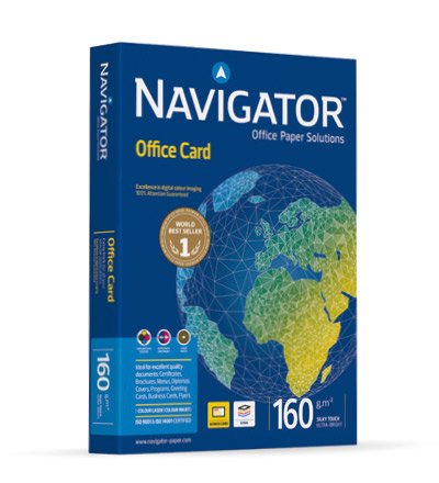 Navigator Office Card Paper Printer Inyección Ink A4 (210X297 Mm) 250 Hojas White