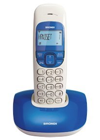 Brondi Phone Cordless Nice Bianco/Blu