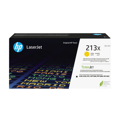 HP Genuine Toner 213X Yellow W2132X — image 1