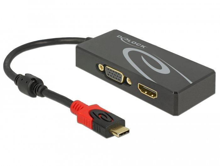 USB Type-c™ Splitter (dp Alt Mode) 1 X HDMI + 1 X VGA Out
