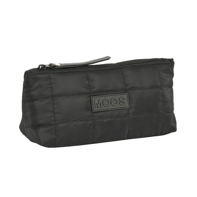 School Toilet Bag Moos Negro Black Padded 23 x 12 x 8 cm