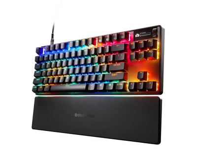Steelseries Keyboard English Apex Pro Tkl Gen 3 RGB Mecánico Gaming USB Switch Omnipoint 3.0 Black Keyboard Us — image 1