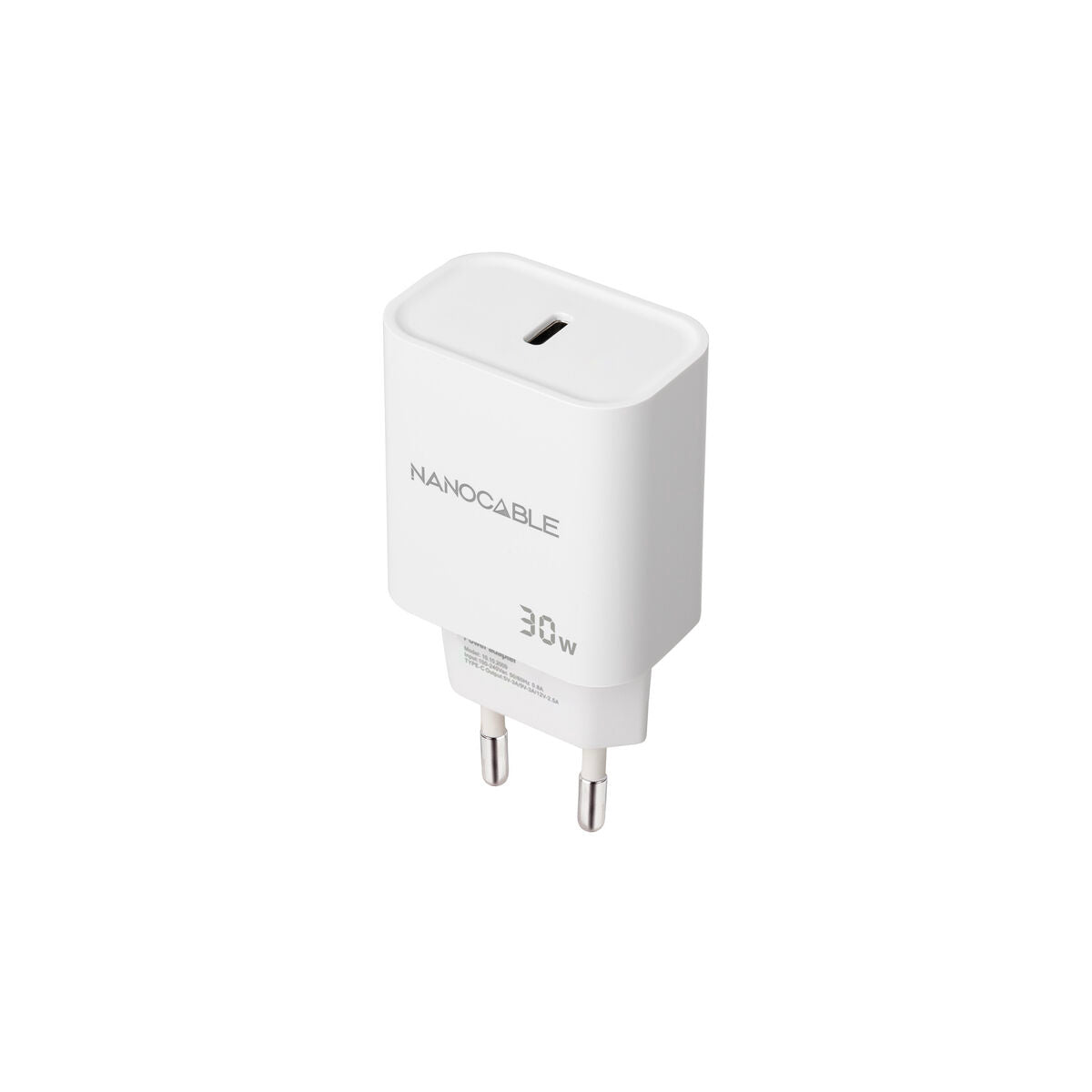 Wall Charger NANOCABLE 10.10.2009 White