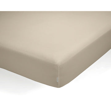 Fitted bottom sheet Alexandra House Living QUTUN Grey 200 x 1 x 200 cm