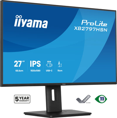 Iiyama Monitor , 27, Ips, 4-SIDE Slim Bezel 1920X1080 100HZ — image 1