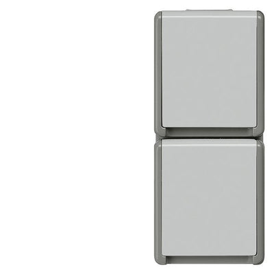Siemens 5UB4723 Delta Schuko-toma Power Flche IP44 Ap Dgr Hgr 2-VÍAS Senkrecht — image 1