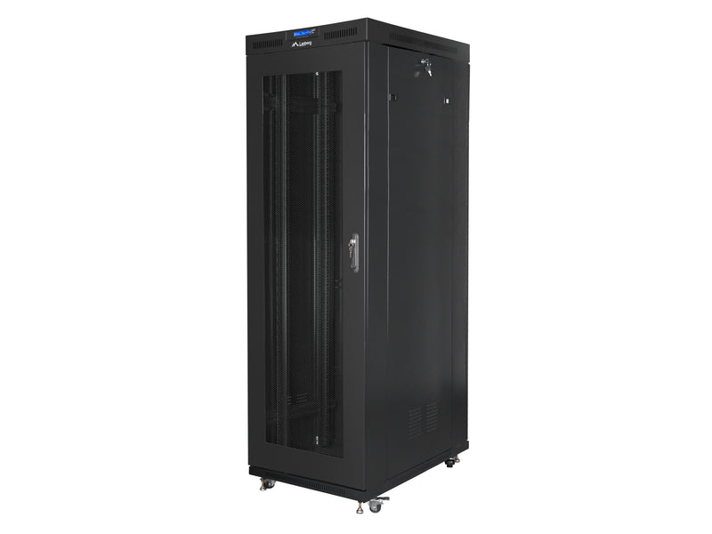 Lanberg FF01-8227-23BL Cabinet Rack 27U Rack Or Bastidor Independiente Black
