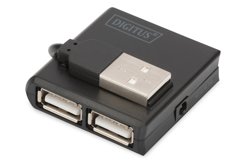 Digitus Hub 4 Ports USB 2.0 Black DA-70217
