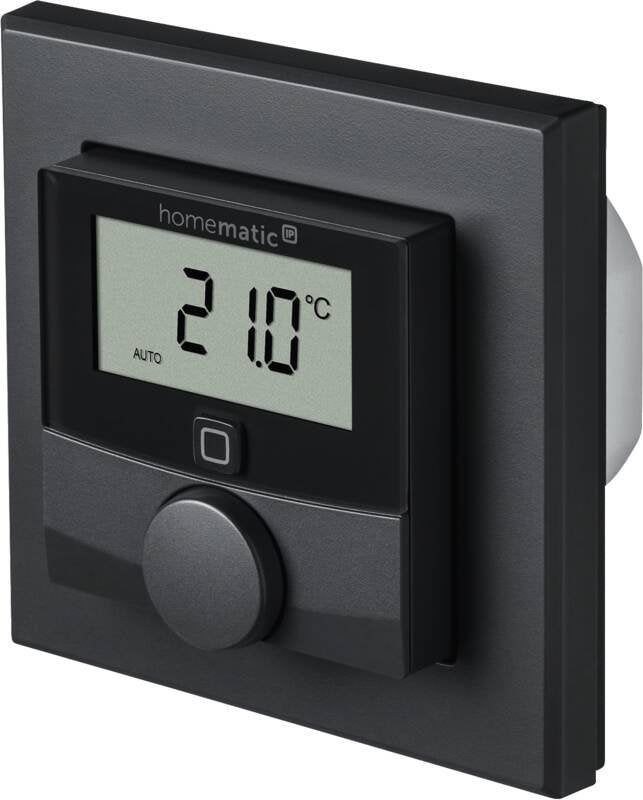 Homematic IP Thermostat Wall With Output Conmutación (hmip-bwth-a) Antracita, Switch Brand 230V 159928A0