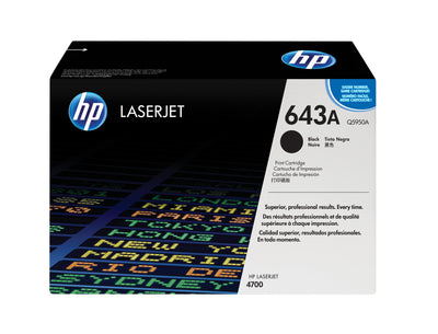 HP Genuine Toner 643A Black Q5950A — image 1