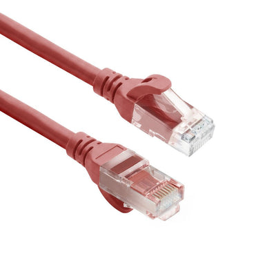 Red 7 Meters Tpe U UTP CAT.6A Ultra-flex Patch Cable Snagless With RJ45 Connectors — image 1