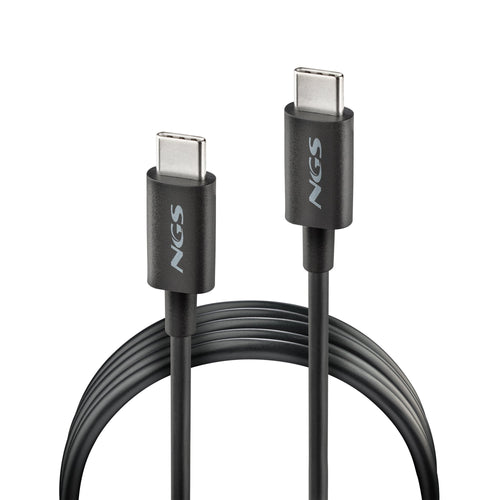 Ngs USB Cable 2.0 Type-c Zyro 60W-1 USB Type-c Male USB Type-c Male Up To 60W 480Mbps 1M Black — image 1