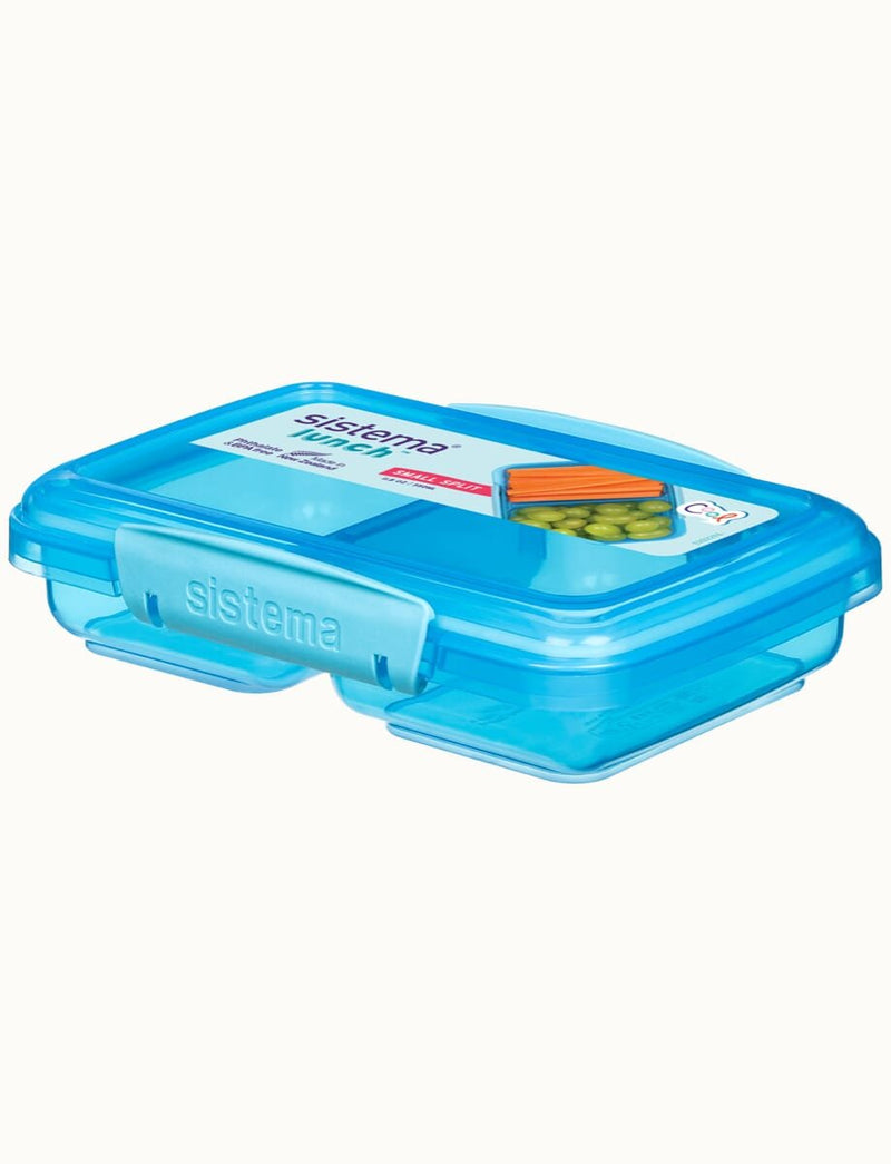 Sistema Klip It SI41518 - Almuerzo Small Dividido, 350ML, Multicolour
