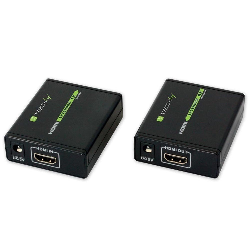 Techly Extensor HDMI Mediante Network Cable CAT.5E / 6, 60M