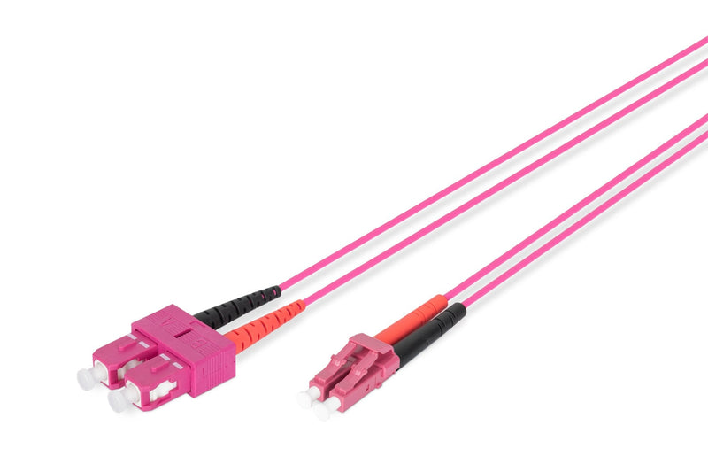 Digitus Lc / Sc Cable Fibre Optic 1M Ofc Turquesa