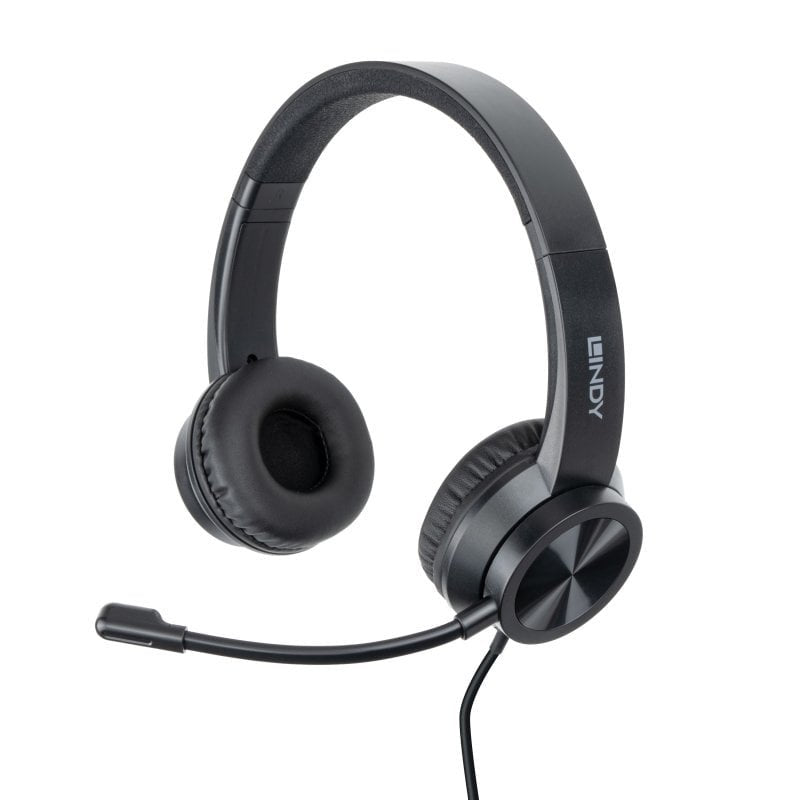 Lindy Headphones 20439 Alámbrico USB Type-c Black