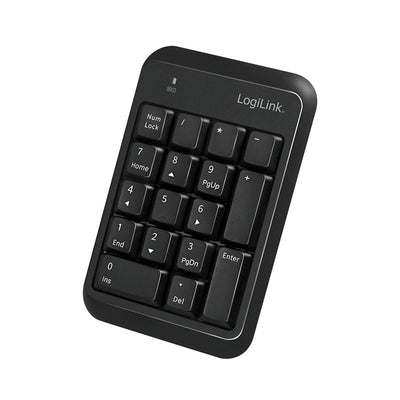 Logilink ID0201 Keyboard Numérico Laptop Bluetooth Black — image 1
