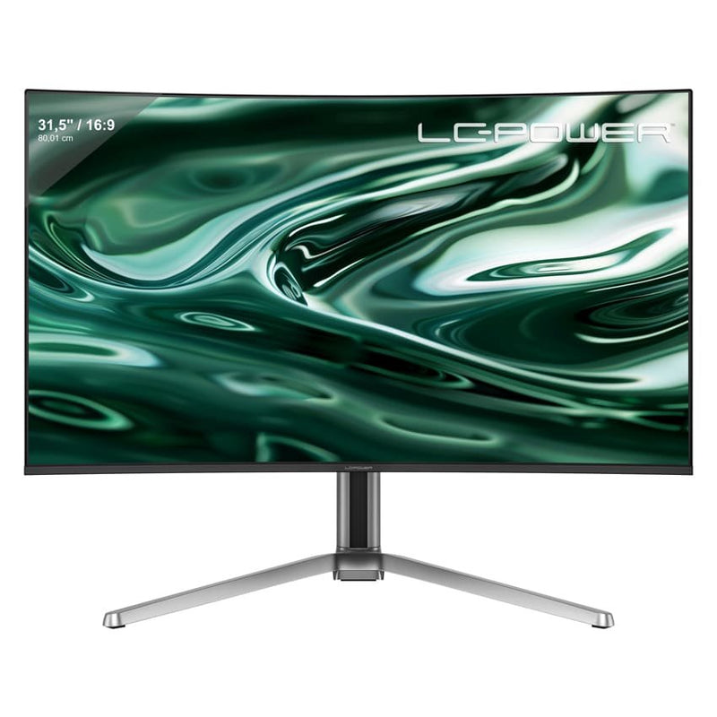 Lc-power LC-M32UCO Screen PC 80CM (31.5) 3840 X 2160 Pixels 4K Ultra HD Qd-oled Antracita, Black