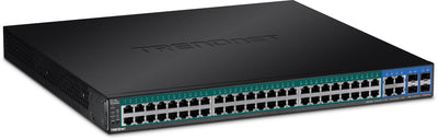 Trendnet Switch Gestionable TPE-5048WS 48 Ports RJ-45 Gigabit 10 100 1000 PoE Sfp — image 1