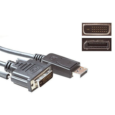 Conversion Cable DisplayPort Male To DVI Male 1.00M — image 1