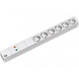 Pdu It 19 Básica 1 U, 6 Sockets Strip Plugs Silver / Grey Protection Contra Sobretensión + Filter — image 1
