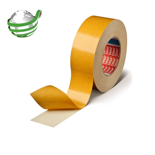Tesafix Tape Adhesiva Fabric Kautschuk 50M X 19MM White — image 1