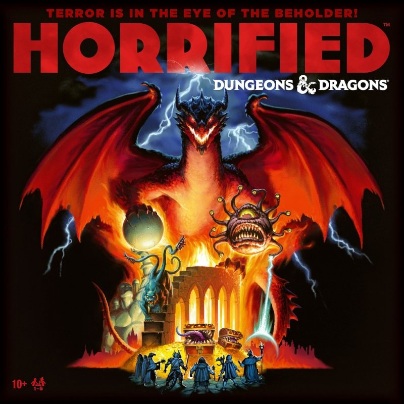 Set Of Desk Horrified Dungeons & Dragons