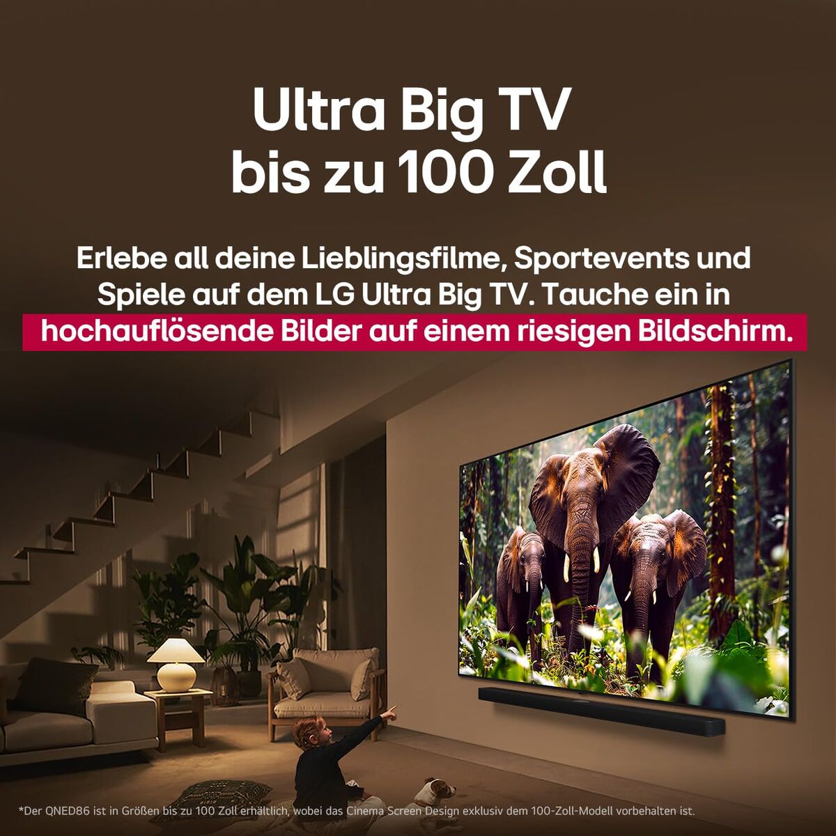 Smart TV LG 100QNED86A6 100 4K Ultra HD 100" LED HDR D-LED AMD FreeSync QNED (Refurbished A)