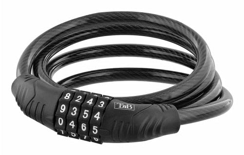 T'nb Umcodelock Padlock Bicicleta Black 1200MM Cable Antirrobo — image 1