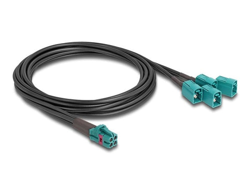 Delock 90140 Cable Mini Fakra Z Cuádruple Female a 4 X Fakra Z Female Tipo-b — image 1