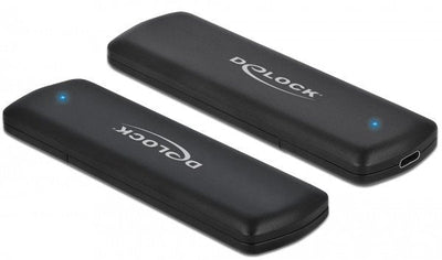 Delock 42615 Box External Hard Drive M.2 External Enclosure Unit Estado Sólido (SSD) Black — image 1