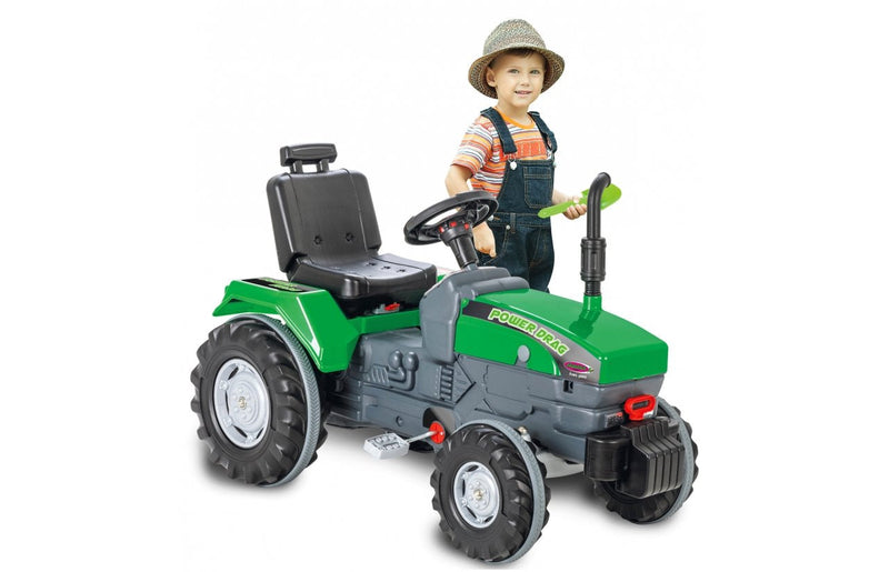 Jamara Tractor Pedal Power Drag Green