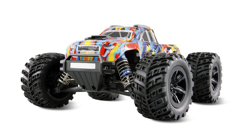 Amewi Hyper Go MTX20 Monster Truck Brushless 1:20 Rtr Includes Remote Control, Battery Cable Charging