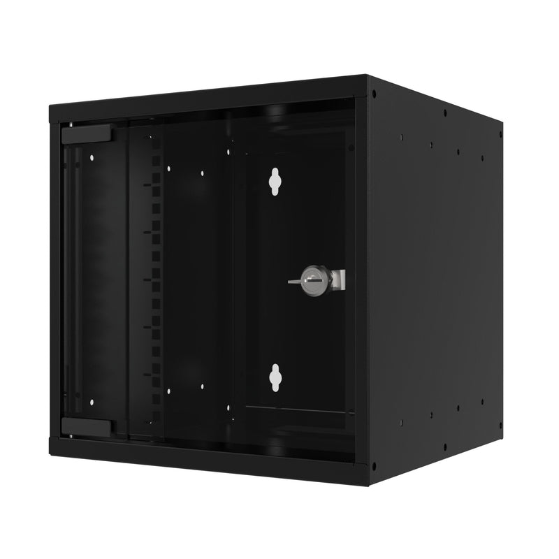 EFB Elektronik Cabinet WGB-1004TS.30 Rack 9U Bastidor Wall Black