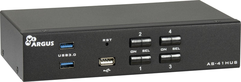 Inter-tech Ipc KVM Switch AC-41HUS Hdmi, 4K@60HZ